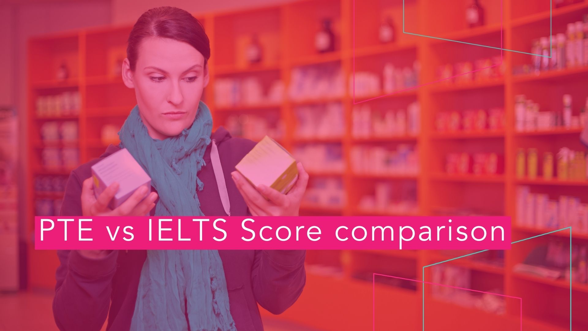 PTE vs. IELTS Score comparison